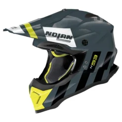Nolan N53 Sparkler MX Helmet (Grey|Yellow)