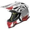 Nolan N53 Riddler MX Helmet (White|Black|Red)