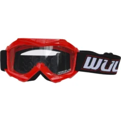 Wulfsport Tech Adults Goggles (Red)