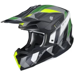 HJC I50 Vanish Moto-X Helmet (Green)